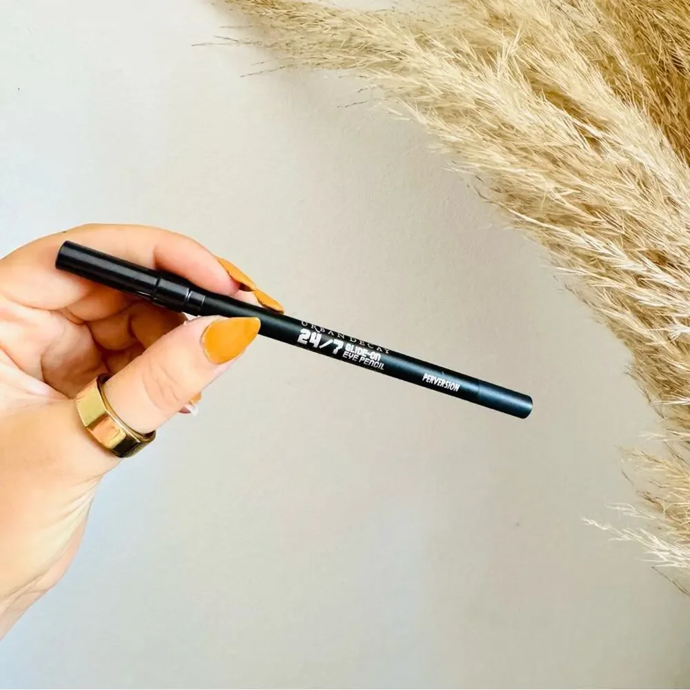 NEW URBAN DECAY Black Waterproof Eyeliner Eyeshadow Pencil Blendable Crayon